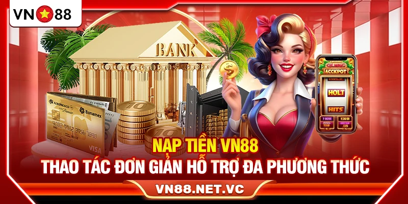 Nạp Tiền VN88 – Thao Tác Đơn Giản Hỗ Trợ Đa Phương Thức