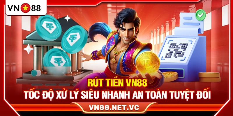 Rút Tiền VN88 – Tốc Độ Xử Lý Siêu Nhanh An Toàn Tuyệt Đối