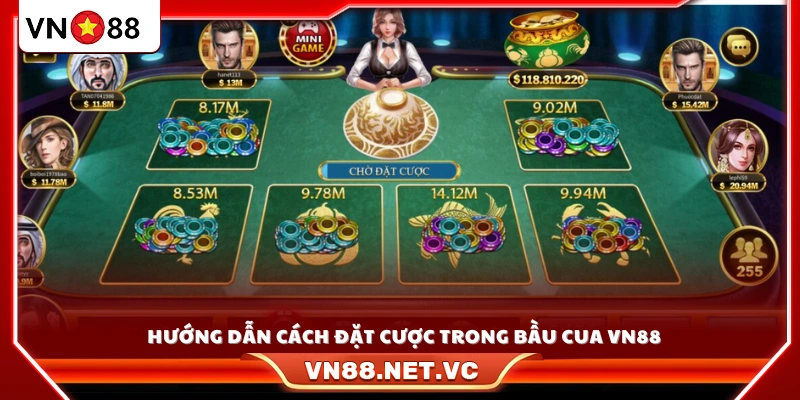 Các bước đặt cược bầu cua chi tiết cho người mới