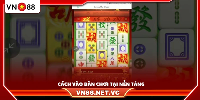 Các bước truy cập và bắt đầu ván cược