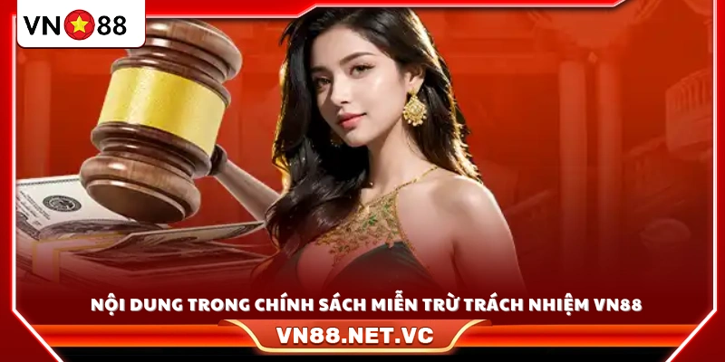 Các quy định trong miễn trừ trách nhiệm VN88