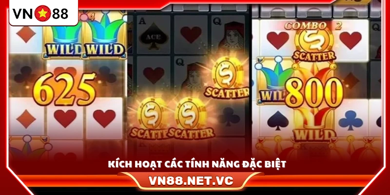 Cách mở và sử dụng các tính năng đặc biệt trong game